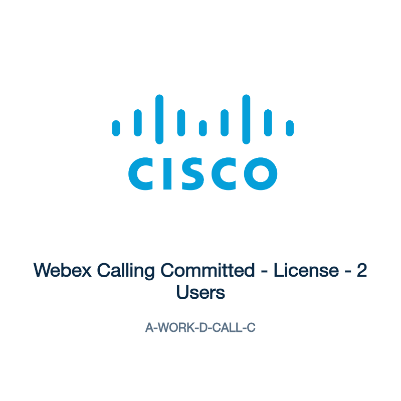 A-WORK-D-CALL-C: Webex Calling Committed