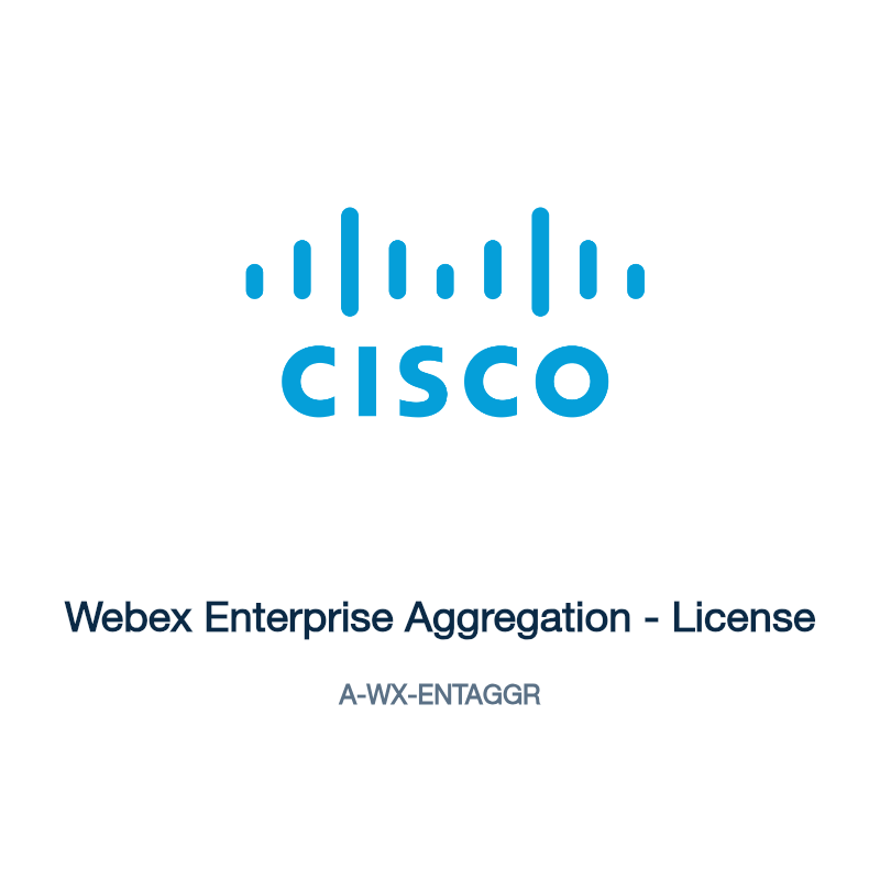 A-WX-ENTAGGR: Webex Enterprise Aggregation