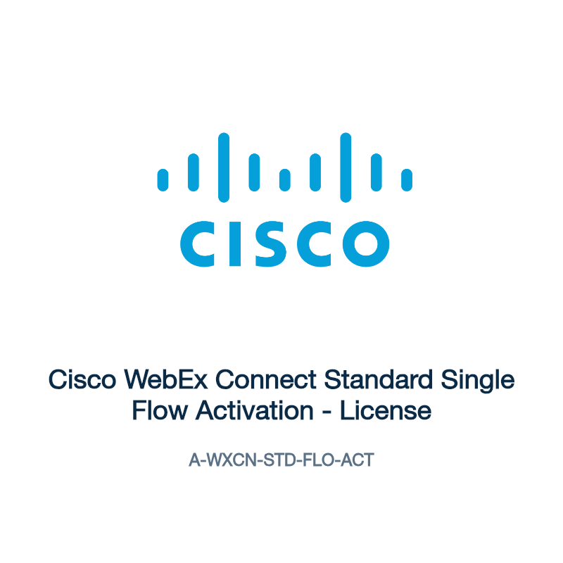 A-WXCN-STD-FLO-ACT: Cisco WebEx Connect Standard Single Flow Activation