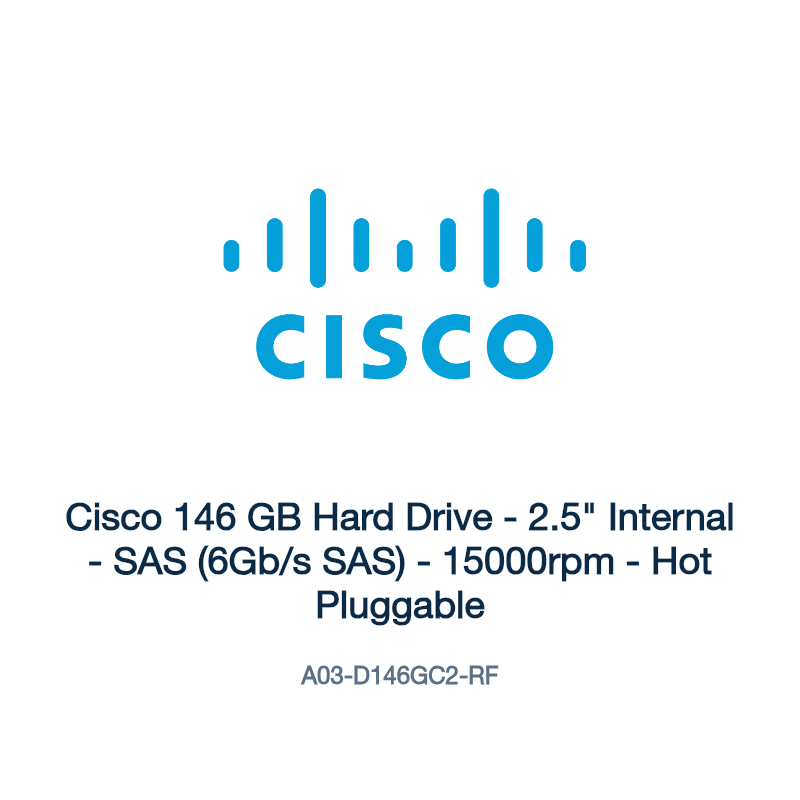 A03-D146GC2-RF: Cisco 146 GB Hard Drive