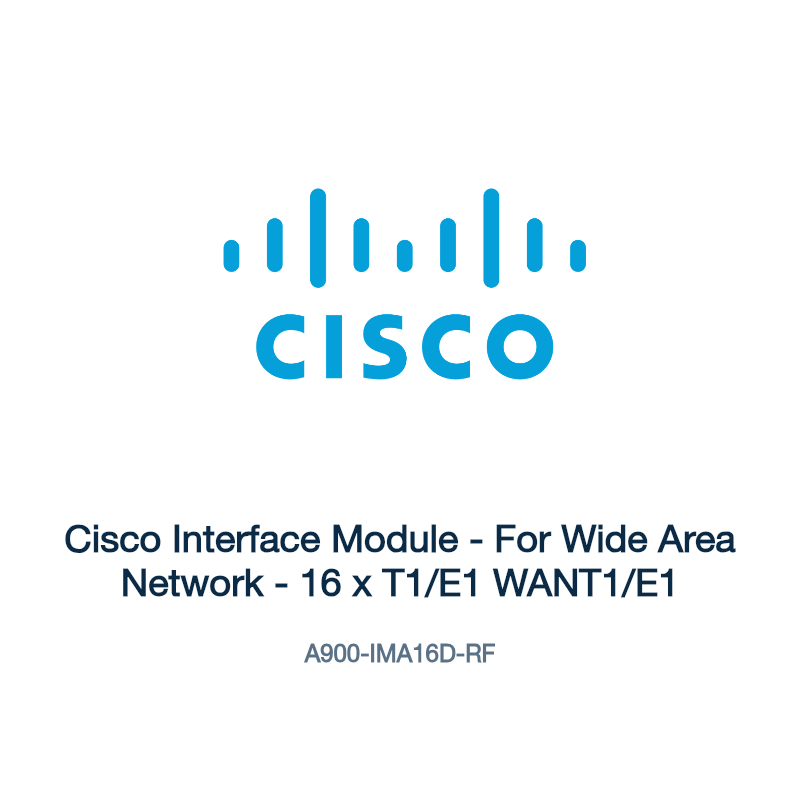 A900-IMA16D-RF: Cisco Interface Module