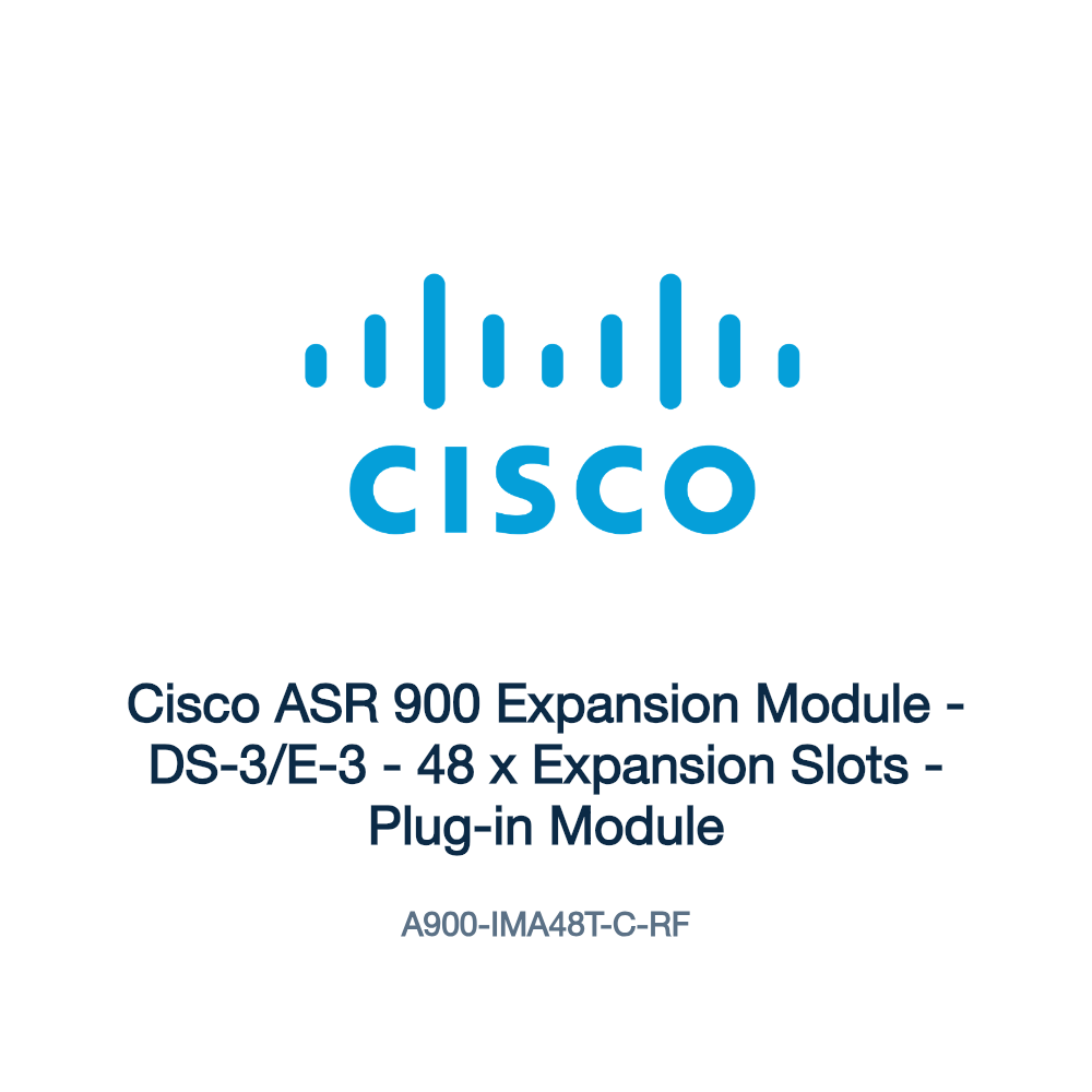 A900-IMA48T-C-RF: Cisco ASR 900 Expansion Module
