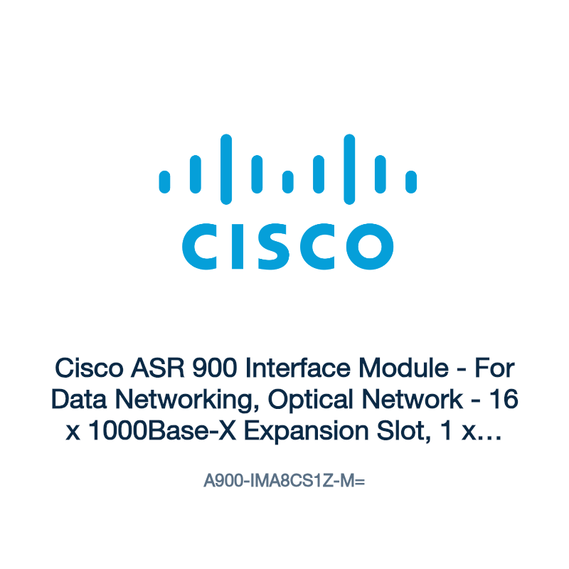 A900-IMA8CS1Z-M=: Cisco ASR 900 Interface Module
