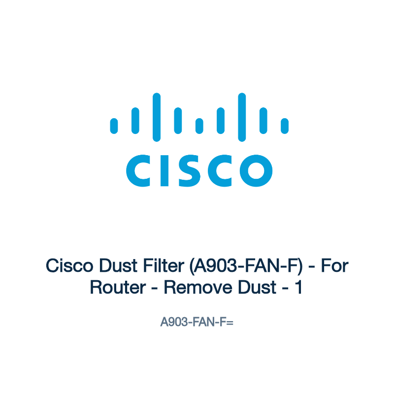 A903-FAN-F=: Cisco Dust Filter (A903-FAN-F)