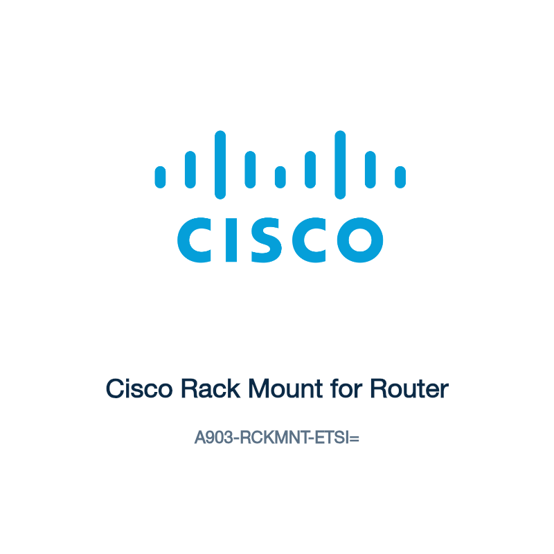 A903-RCKMNT-ETSI=: Cisco Rack Mount for Router