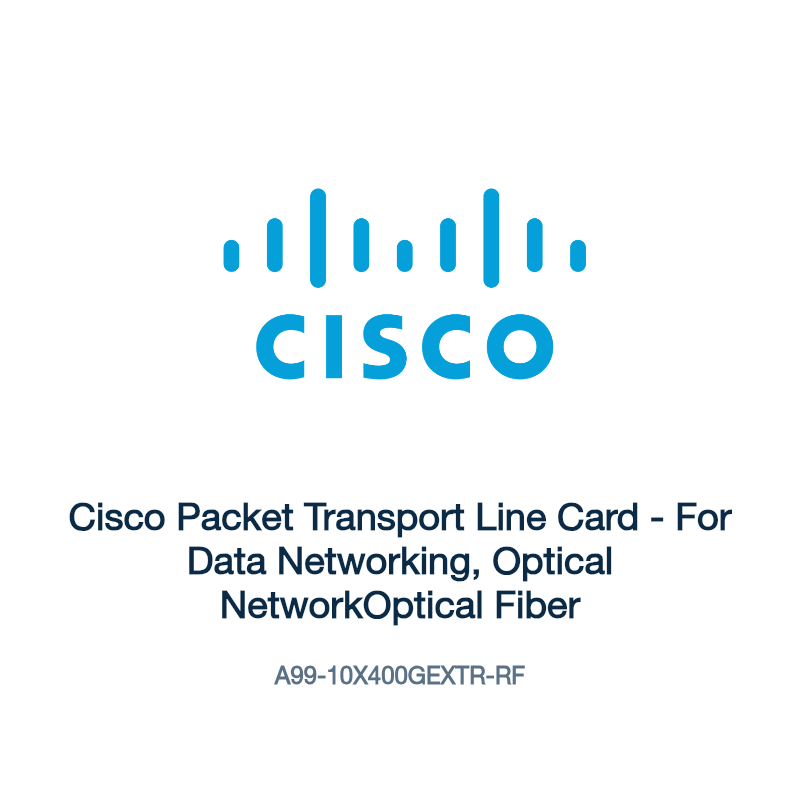 A99-10X400GEXTR-RF: Cisco Packet Transport Line Card