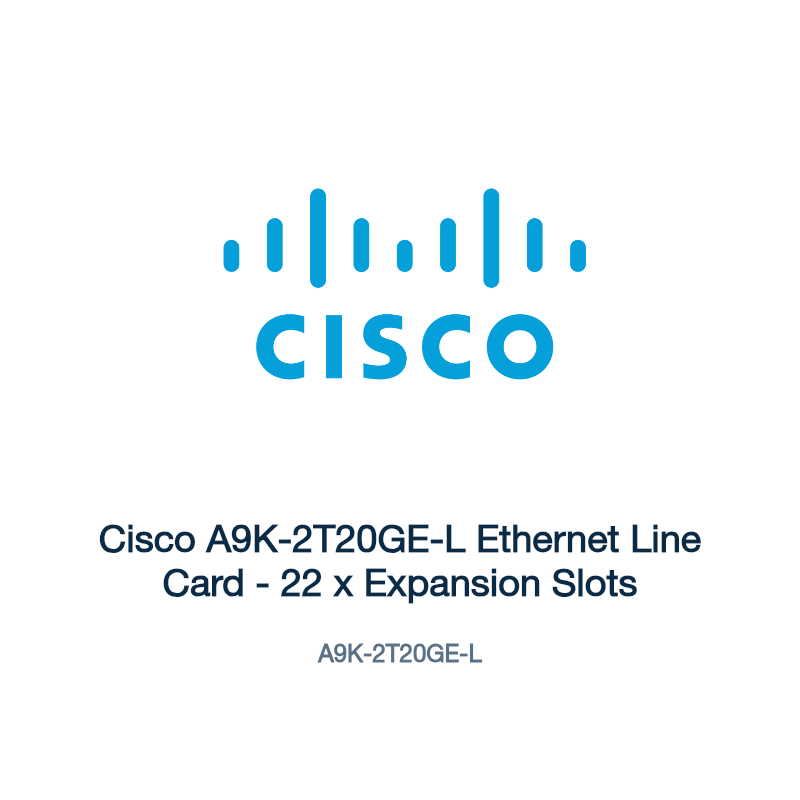 A9K-2T20GE-L: Cisco A9K-2T20GE-L Ethernet Line Card