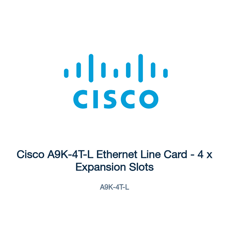 A9K-4T-L: Cisco A9K-4T-L Ethernet Line Card
