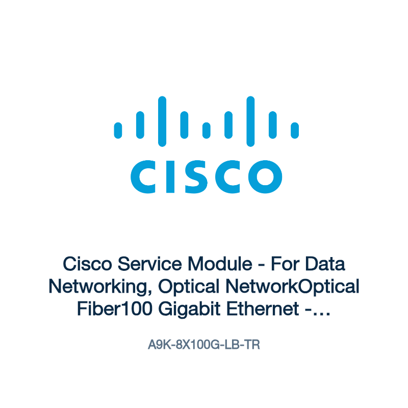 A9K-8X100G-LB-TR: Cisco Service Module