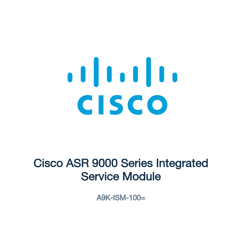 A9K-ISM-100=: Cisco ASR 9000 Series Integrated Service Module