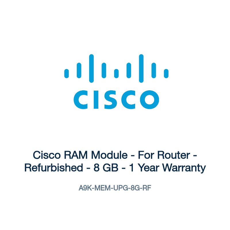 A9K-MEM-UPG-8G-RF: Cisco RAM Module