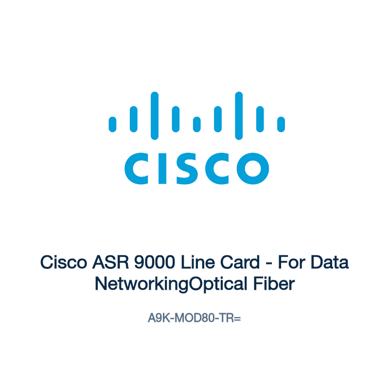 A9K-MOD80-TR=: Cisco ASR 9000 Line Card