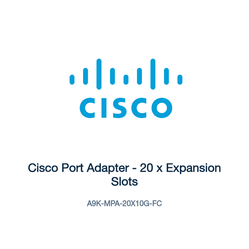 A9K-MPA-20X10G-FC: Cisco Port Adapter