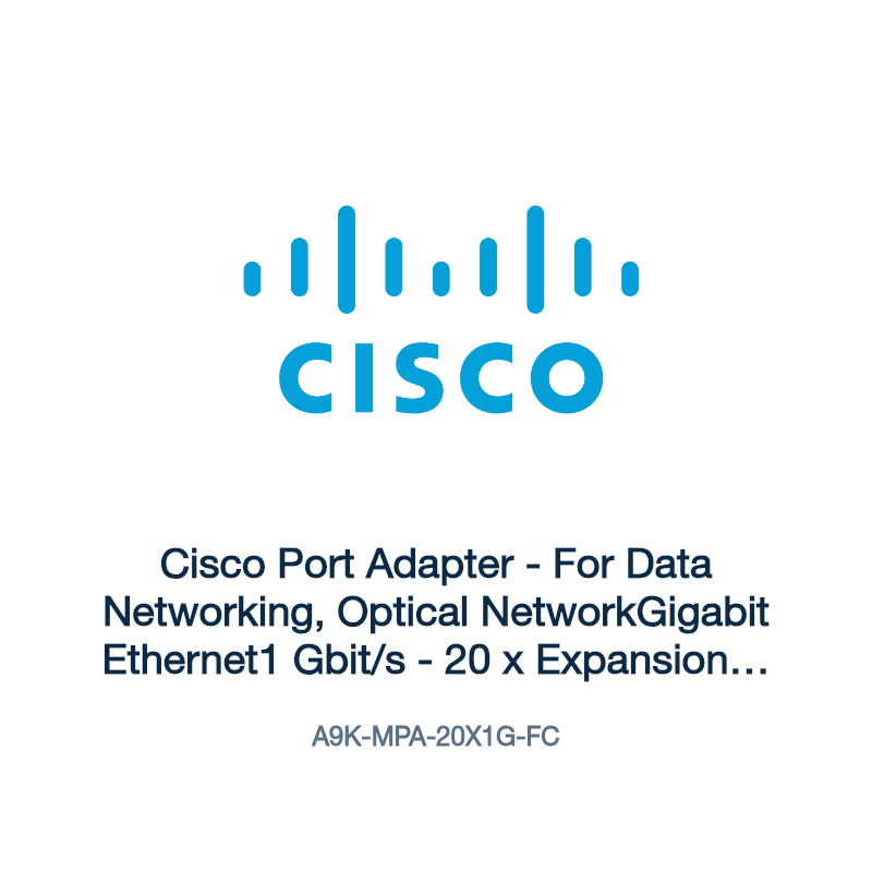 A9K-MPA-20X1G-FC: Cisco Port Adapter