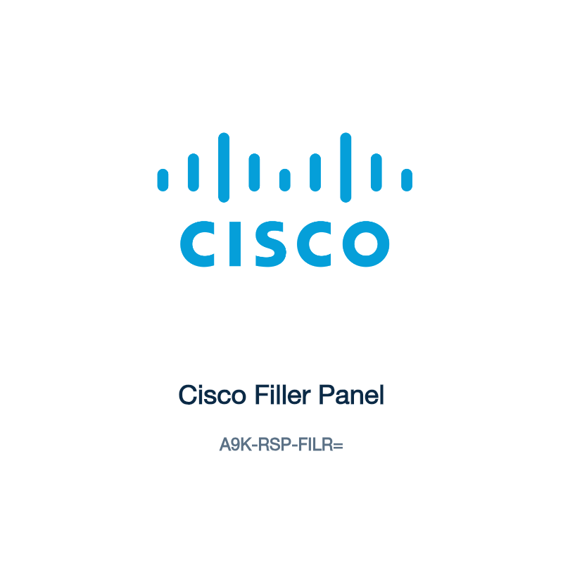 A9K-RSP-FILR=: Cisco Filler Panel