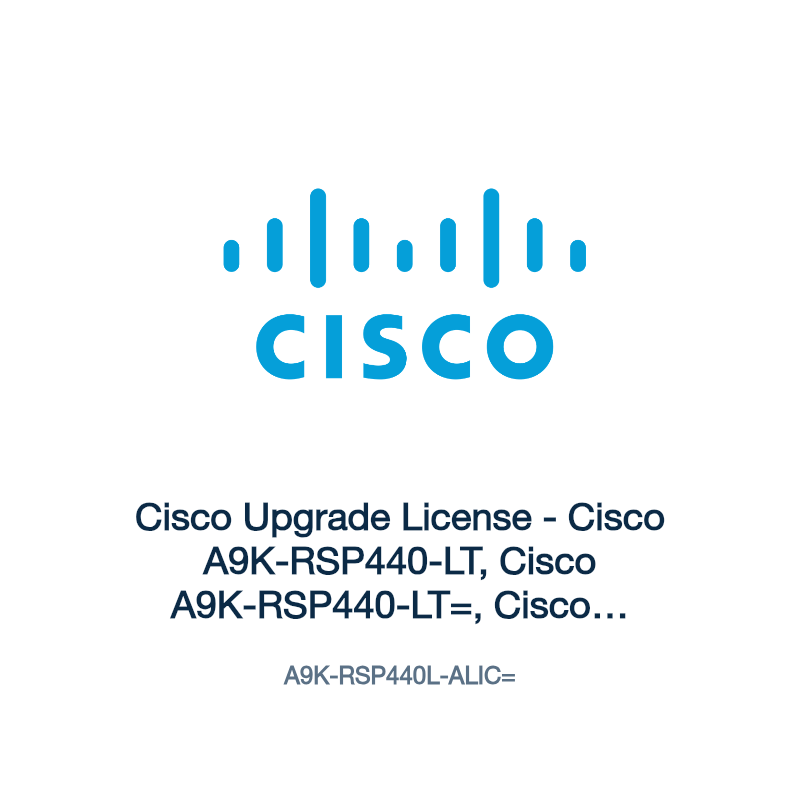 A9K-RSP440L-ALIC=: Cisco Upgrade License