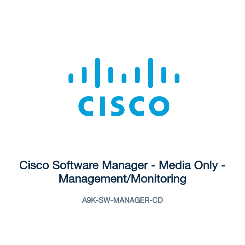 A9K-SW-MANAGER-CD: Cisco Software Manager
