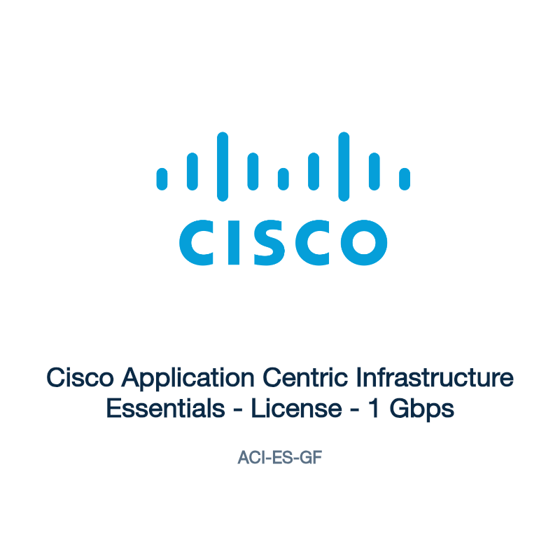 ACI-ES-GF: Cisco Application Centric Infrastructure Essentials