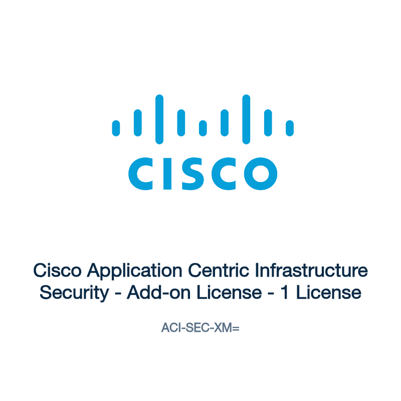 ACI-SEC-XM=: Cisco Application Centric Infrastructure Security