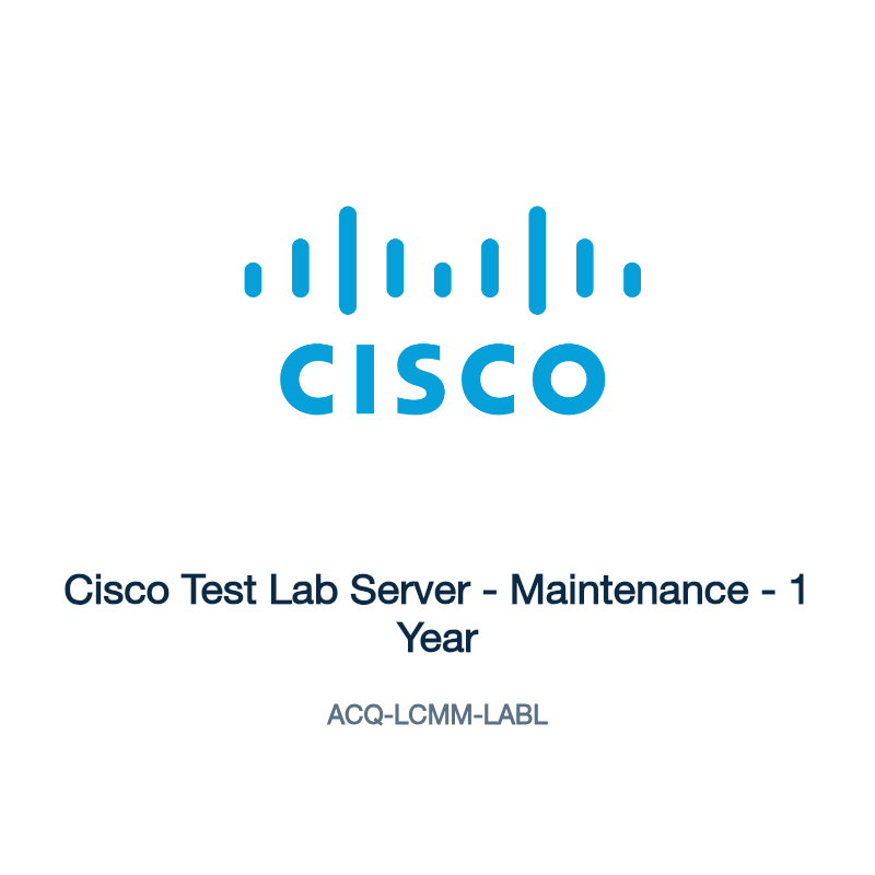 ACQ-LCMM-LABL: Cisco Test Lab Server