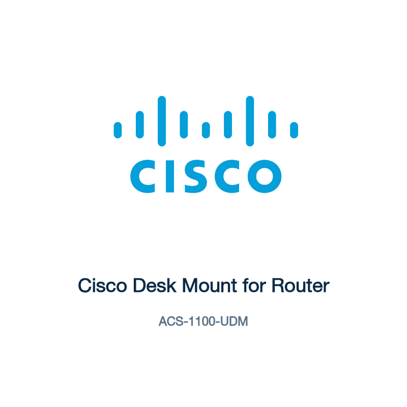 ACS-1100-UDM: Cisco Desk Mount for Router