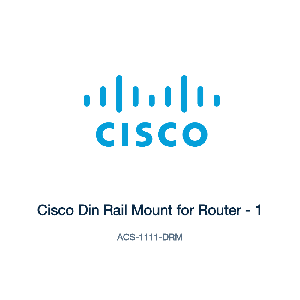 ACS-1111-DRM: Cisco Din Rail Mount for Router