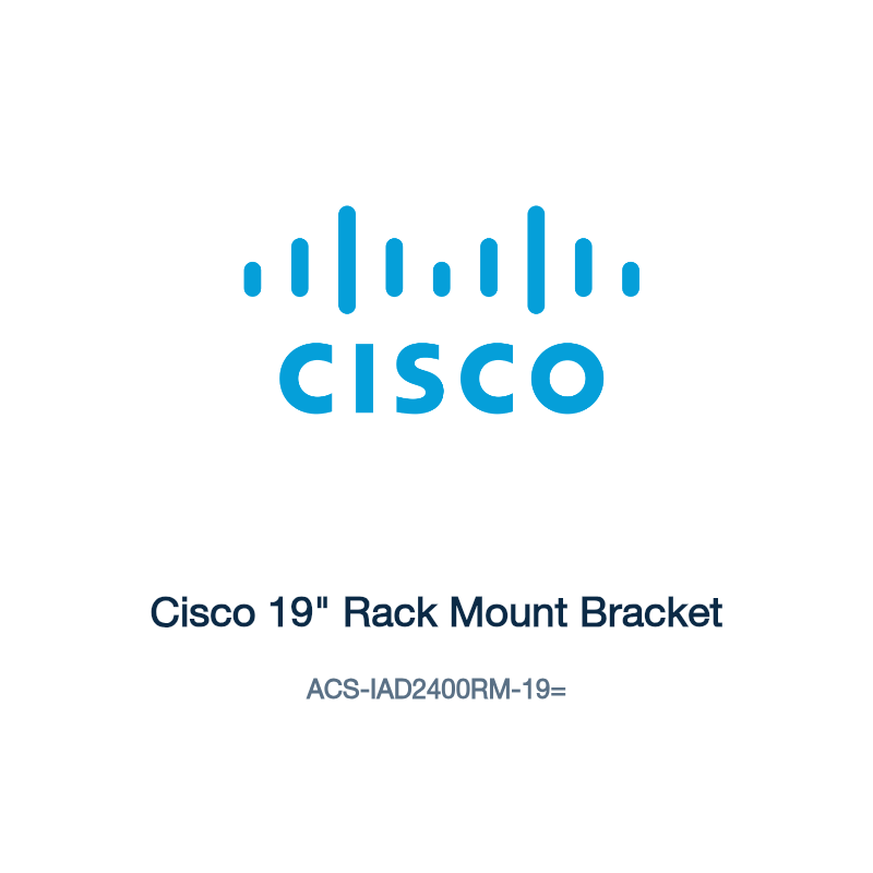 ACS-IAD2400RM-19=: Cisco 19" Rack Mount Bracket