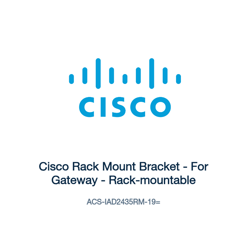 ACS-IAD2435RM-19=: Cisco Rack Mount Bracket