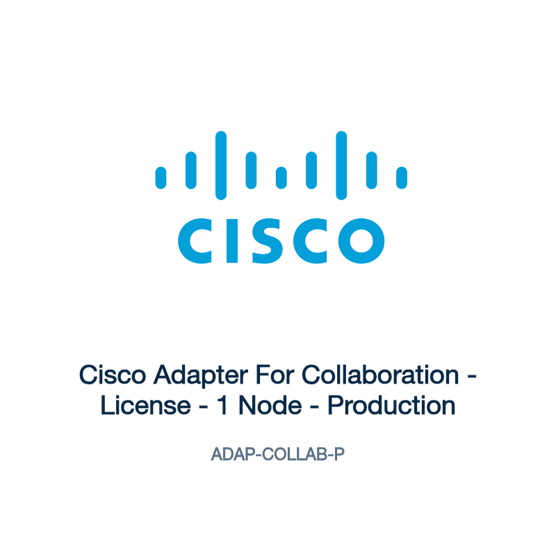 ADAP-COLLAB-P: Cisco Adapter For Collaboration
