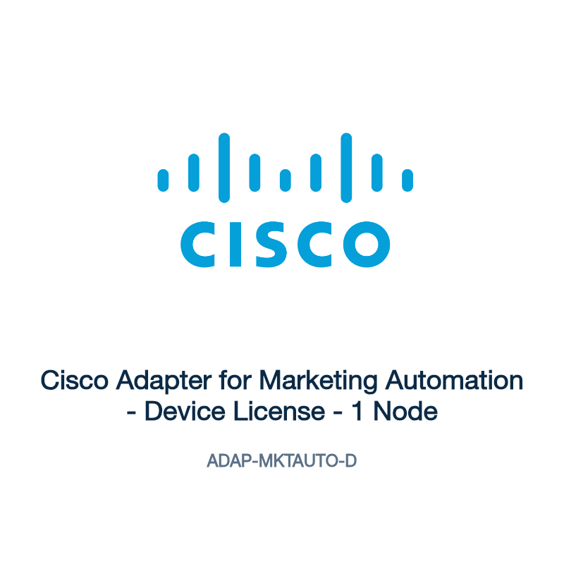ADAP-MKTAUTO-D: Cisco Adapter for Marketing Automation