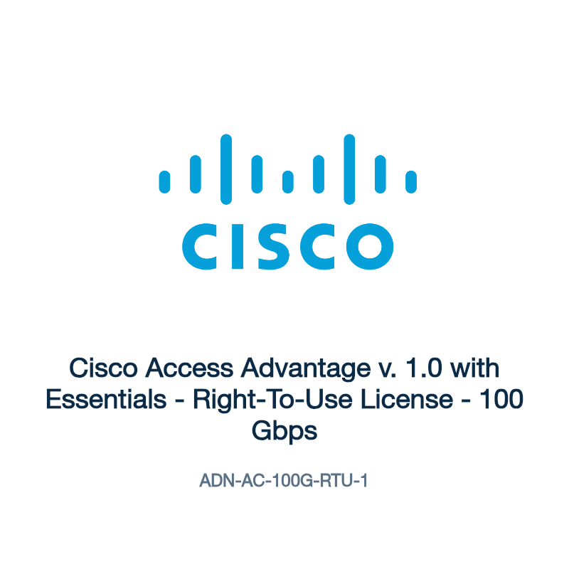 ADN-AC-100G-RTU-1: Cisco Access Advantage v. 1.0 with Essentials