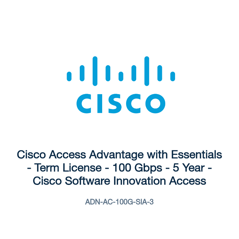ADN-AC-100G-SIA-3: Cisco Access Advantage with Essentials