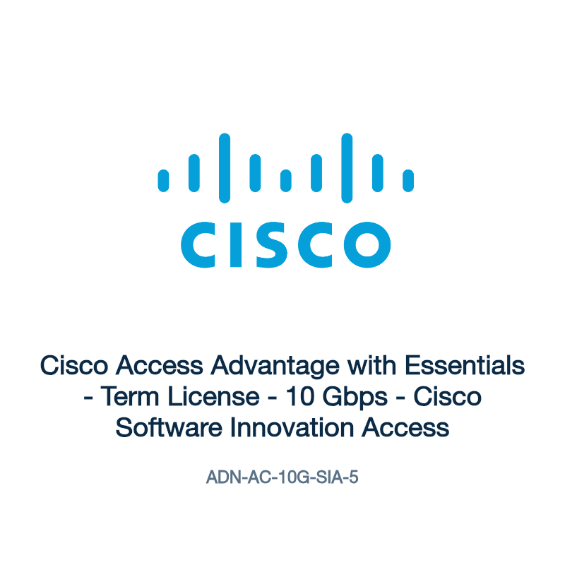 ADN-AC-10G-SIA-5: Cisco Access Advantage with Essentials