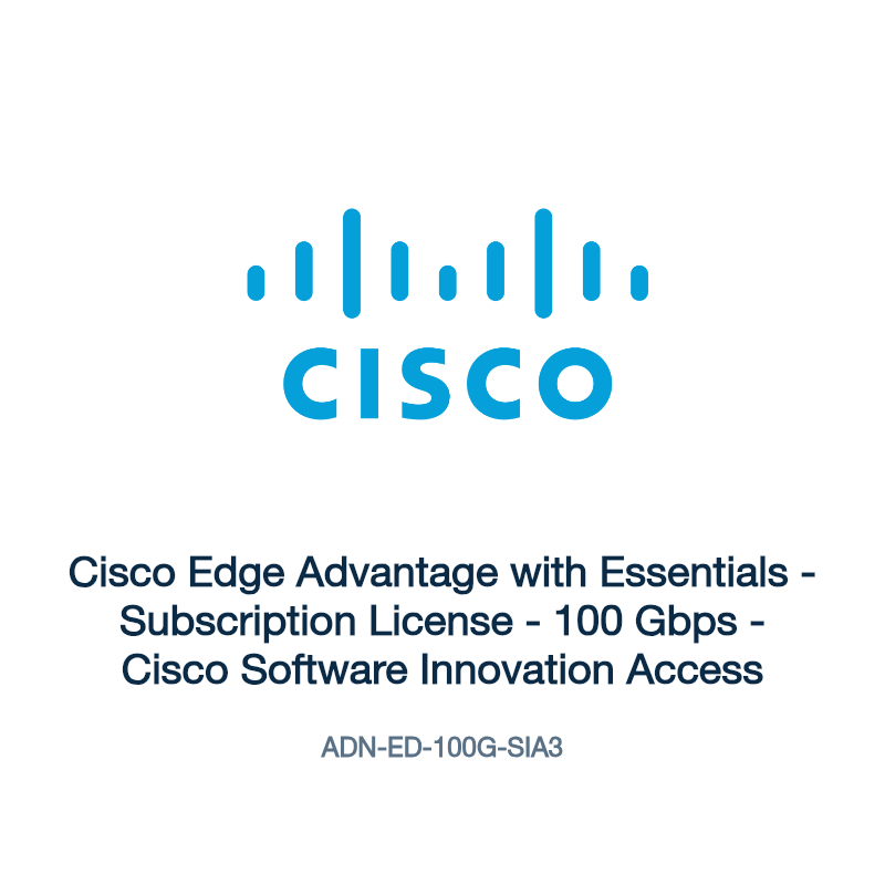 ADN-ED-100G-SIA3: Cisco Edge Advantage with Essentials