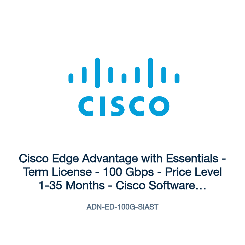 ADN-ED-100G-SIAST: Cisco Edge Advantage with Essentials