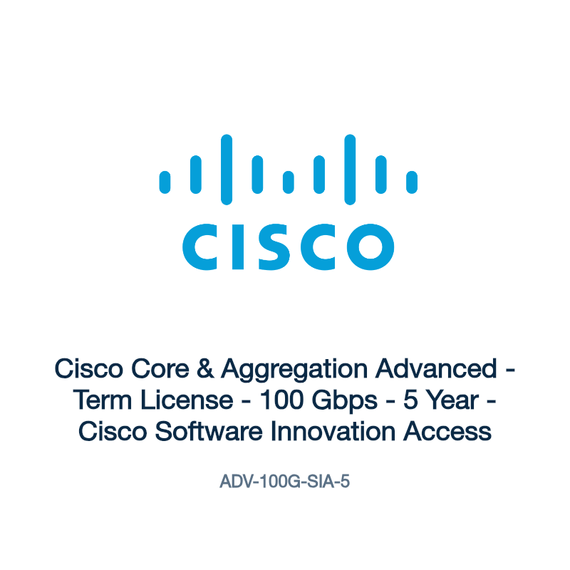 ADV-100G-SIA-5: Cisco Core & Aggregation Advanced