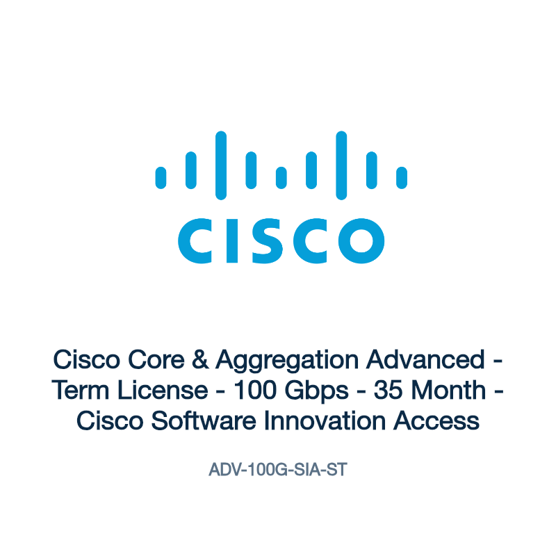 ADV-100G-SIA-ST: Cisco Core & Aggregation Advanced