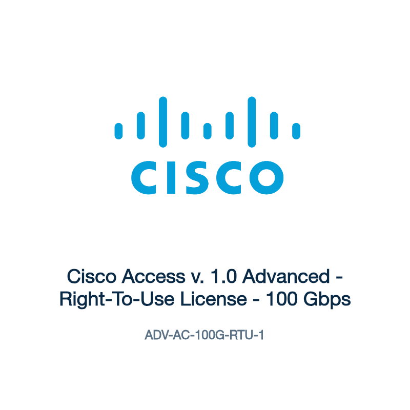 ADV-AC-100G-RTU-1: Cisco Access v. 1.0 Advanced