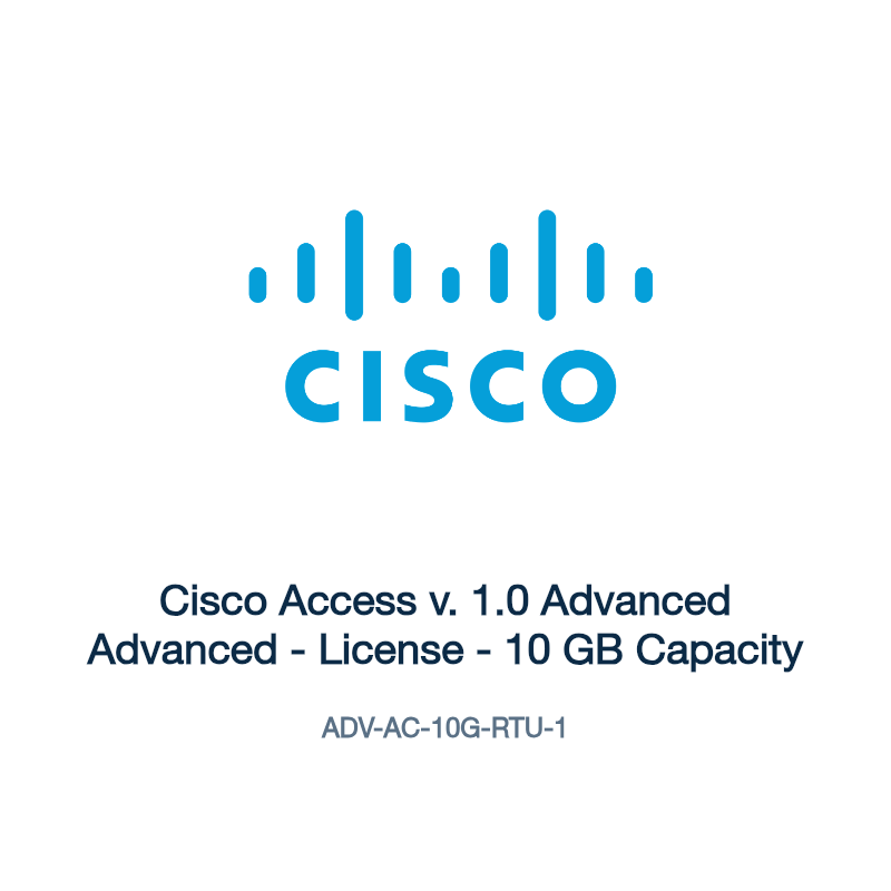 ADV-AC-10G-RTU-1: Cisco Access v. 1.0 Advanced Advanced