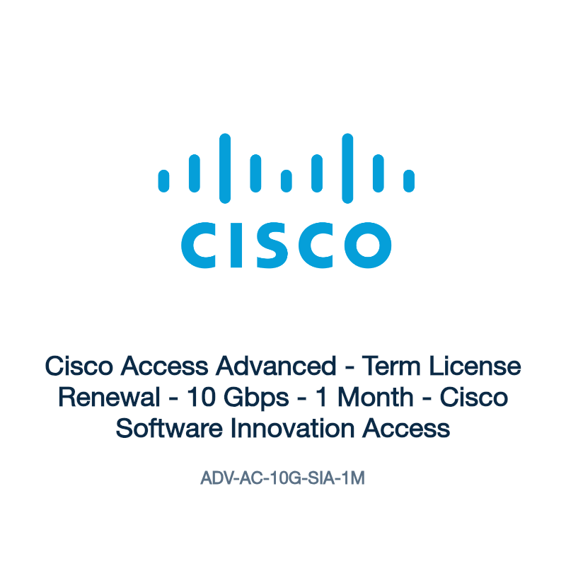 ADV-AC-10G-SIA-1M: Cisco Access Advanced