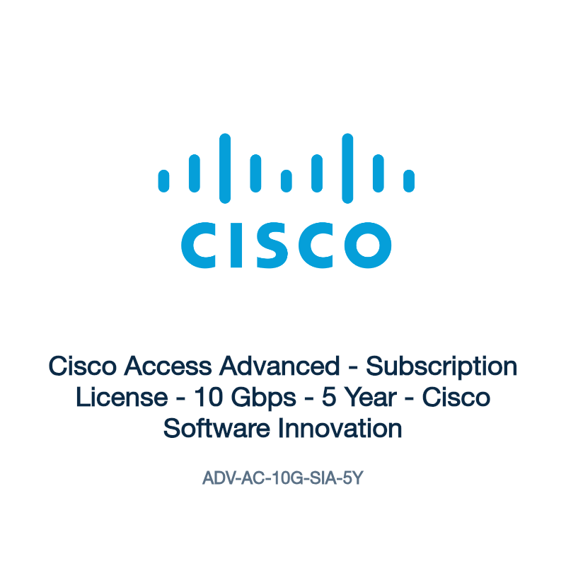 ADV-AC-10G-SIA-5Y: Cisco Access Advanced
