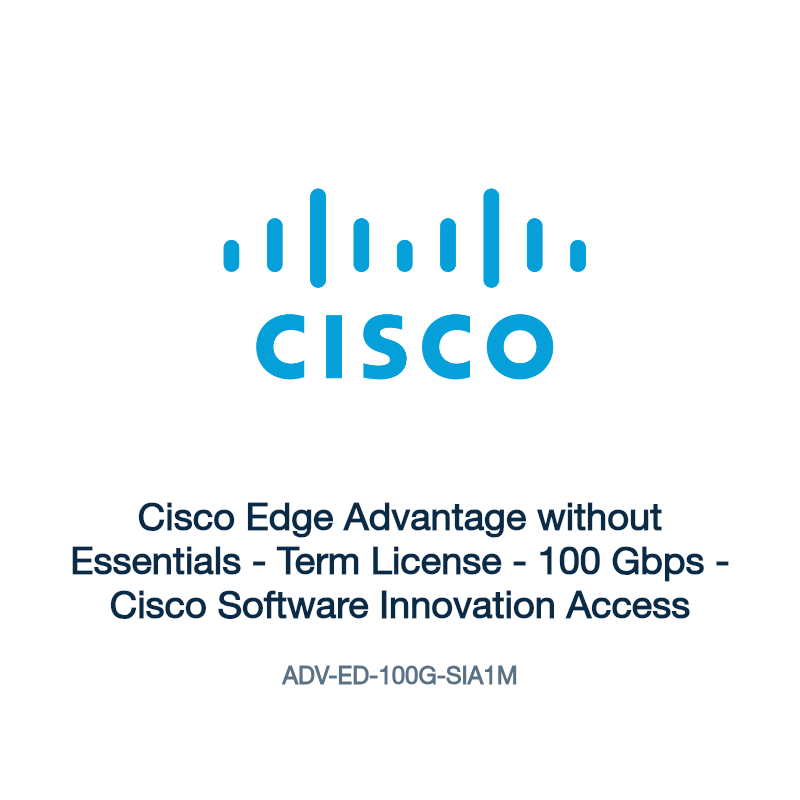 ADV-ED-100G-SIA1M: Cisco Edge Advantage without Essentials
