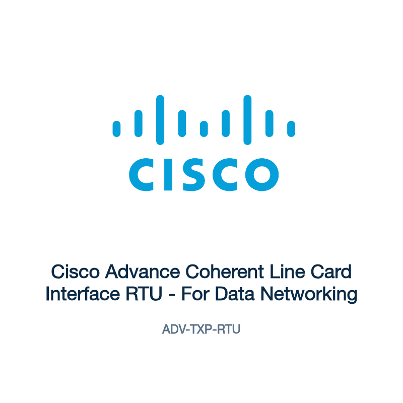 ADV-TXP-RTU: Cisco Advance Coherent Line Card Interface RTU