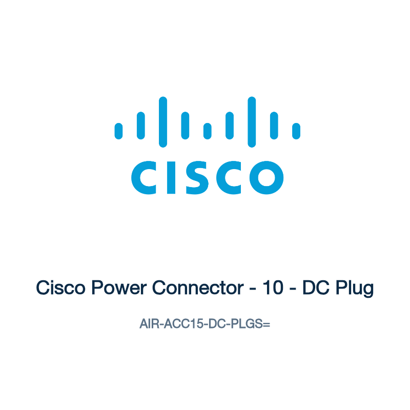 AIR-ACC15-DC-PLGS=: Cisco Power Connector
