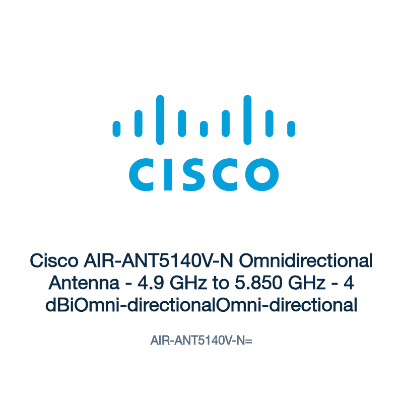 AIR-ANT5140V-N=: Cisco AIR-ANT5140V-N Omnidirectional Antenna