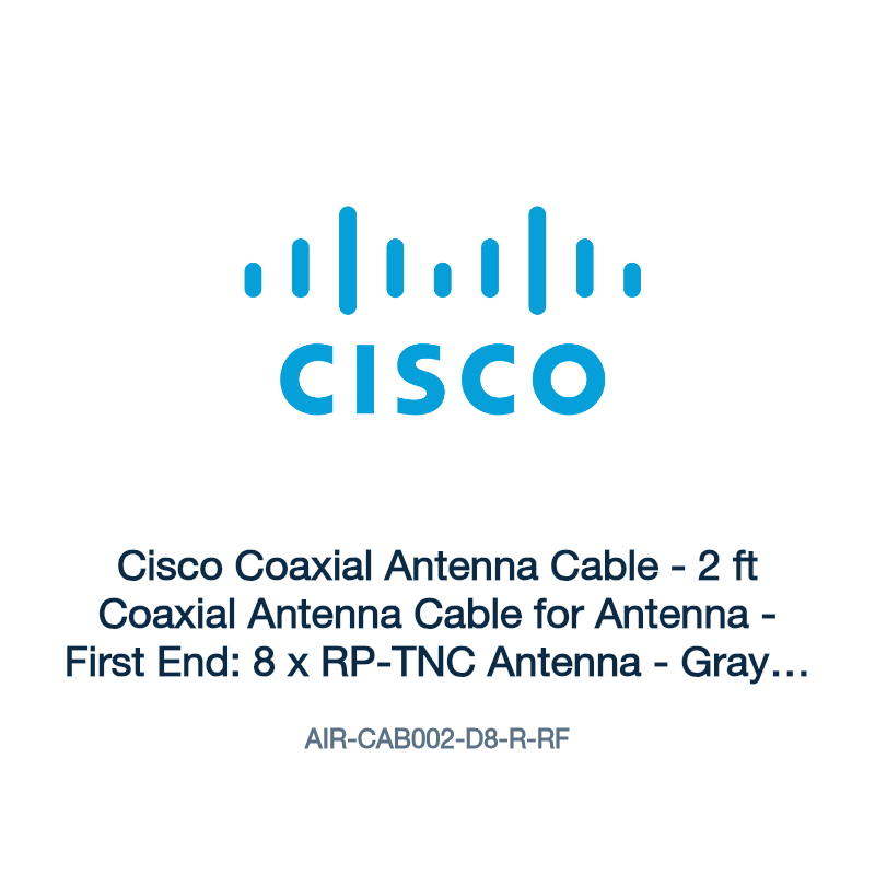 AIR-CAB002-D8-R-RF: Cisco Coaxial Antenna Cable