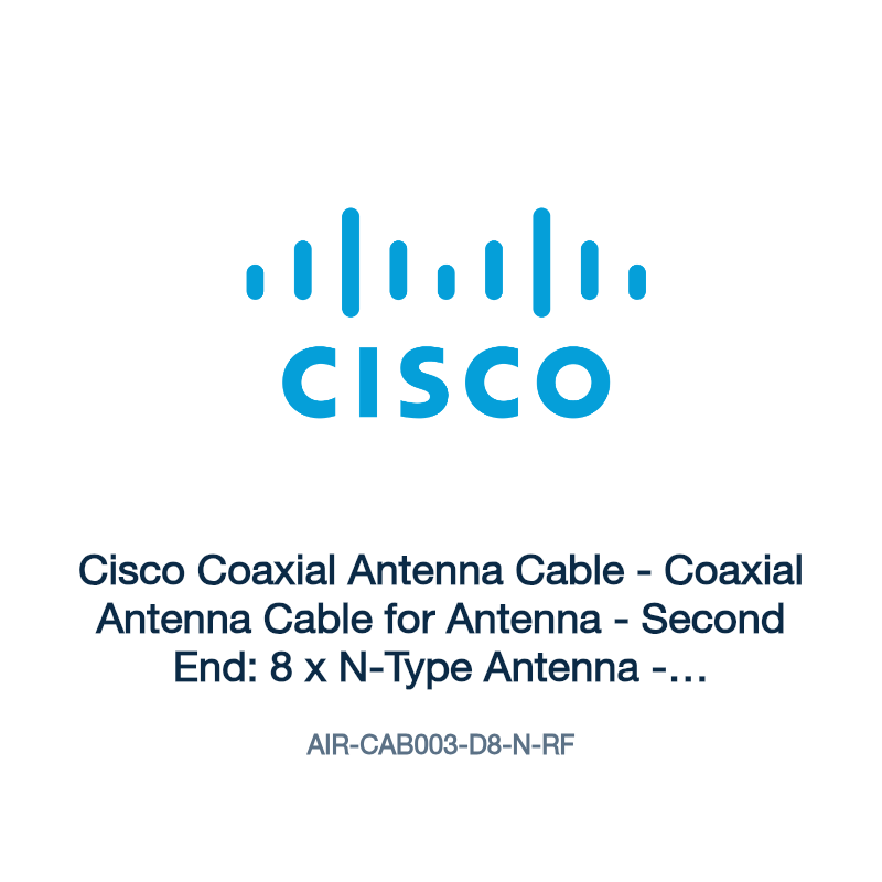 AIR-CAB003-D8-N-RF: Cisco Coaxial Antenna Cable