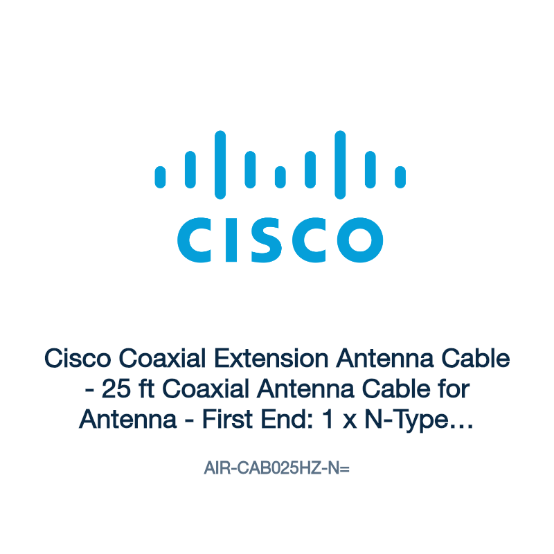AIR-CAB025HZ-N=: Cisco Coaxial Extension Antenna Cable