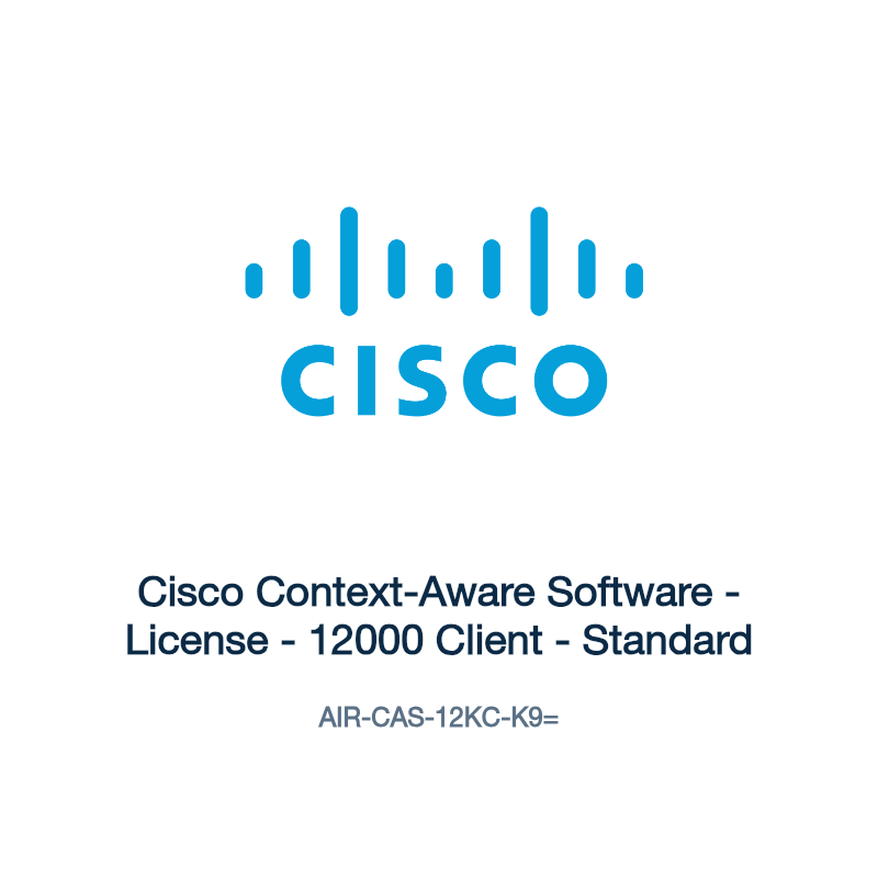 AIR-CAS-12KC-K9=: Cisco Context-Aware Software