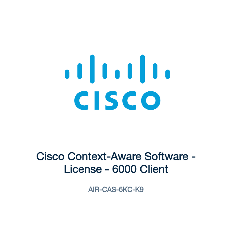 AIR-CAS-6KC-K9: Cisco Context-Aware Software